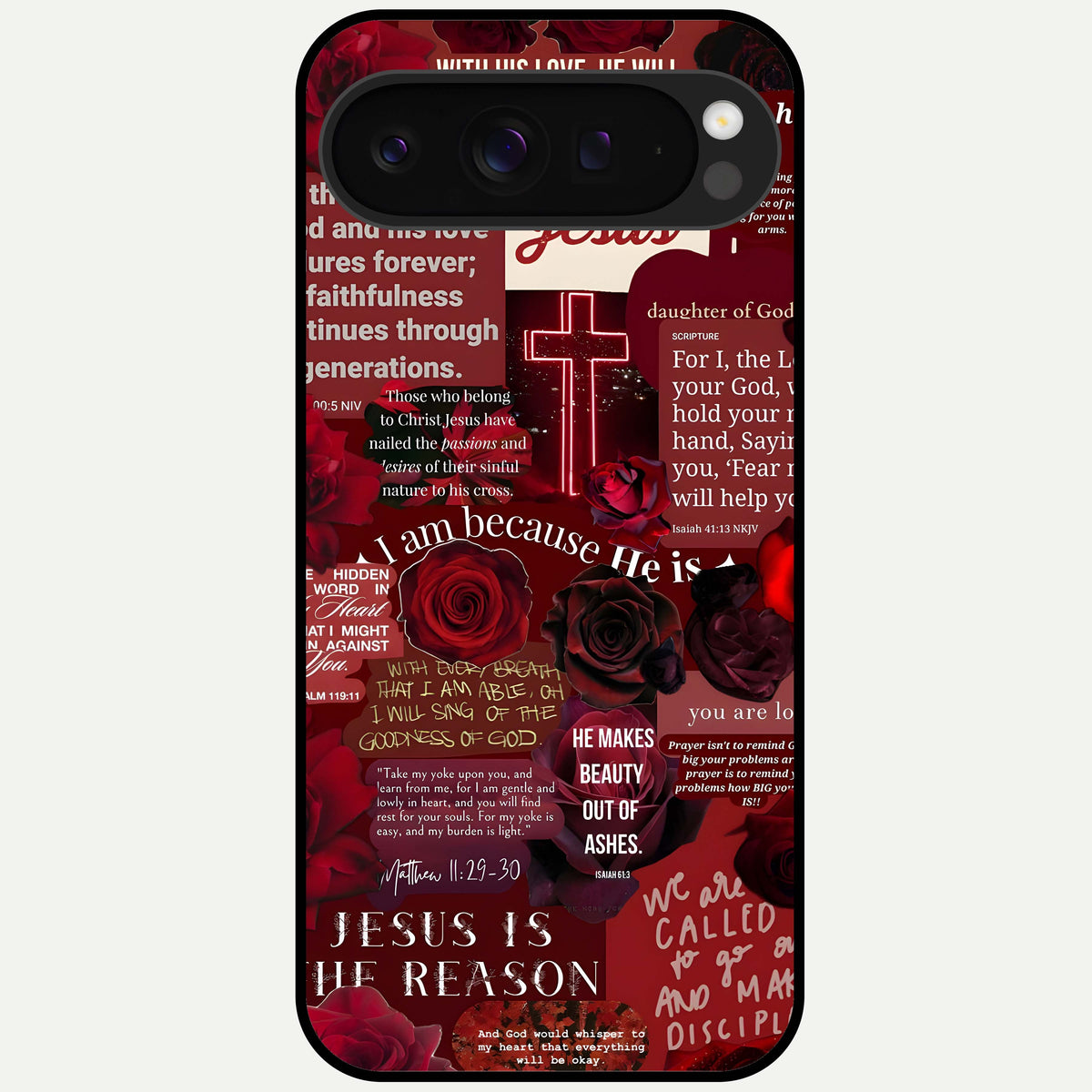  Jesus Love Heals Glass Case For Google Pixel 9 Pro XL back cover – full design glossy printed glass finish