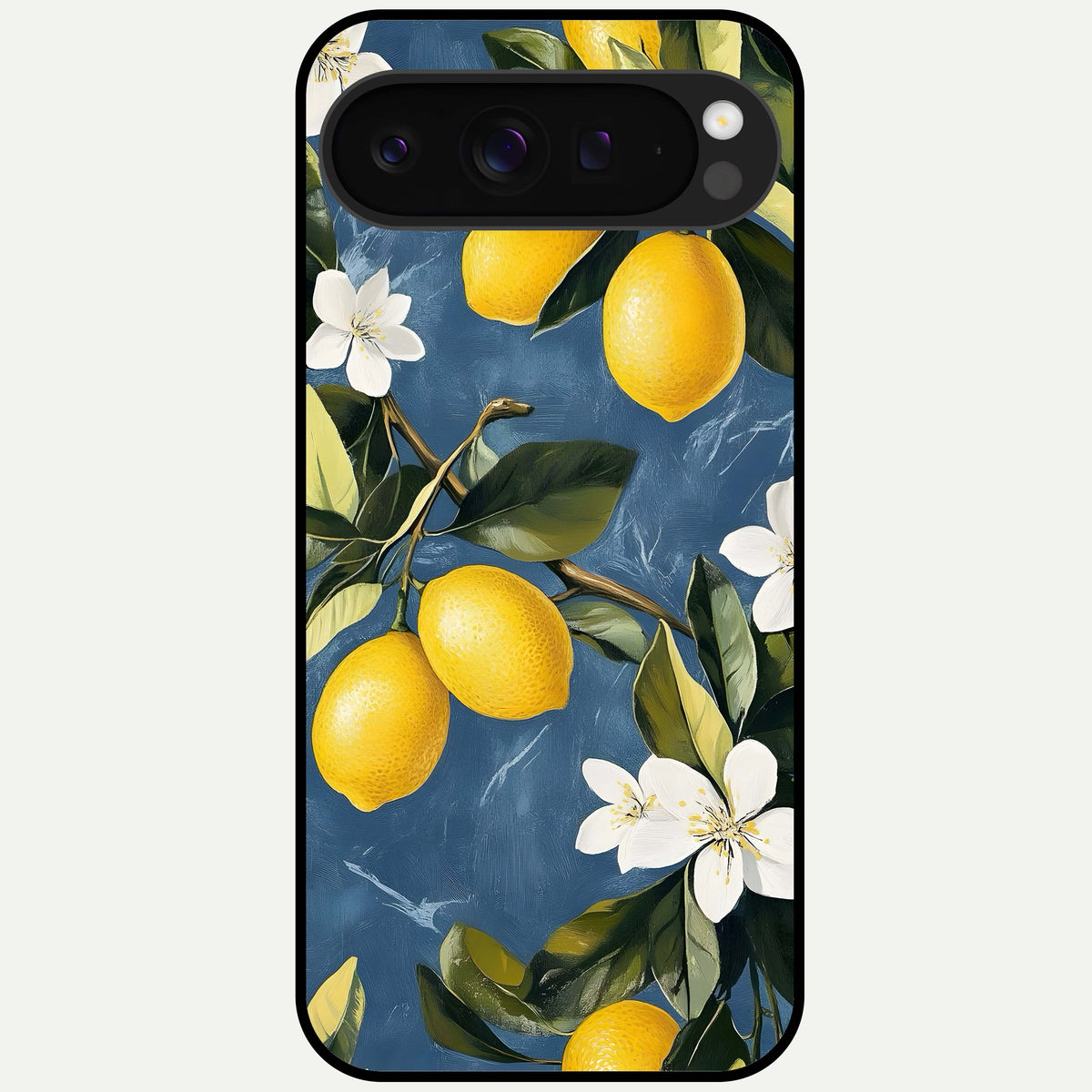  Lemon Dream Garden Glass Case For Google Pixel 9 Pro XL back cover – full design glossy printed glass finish