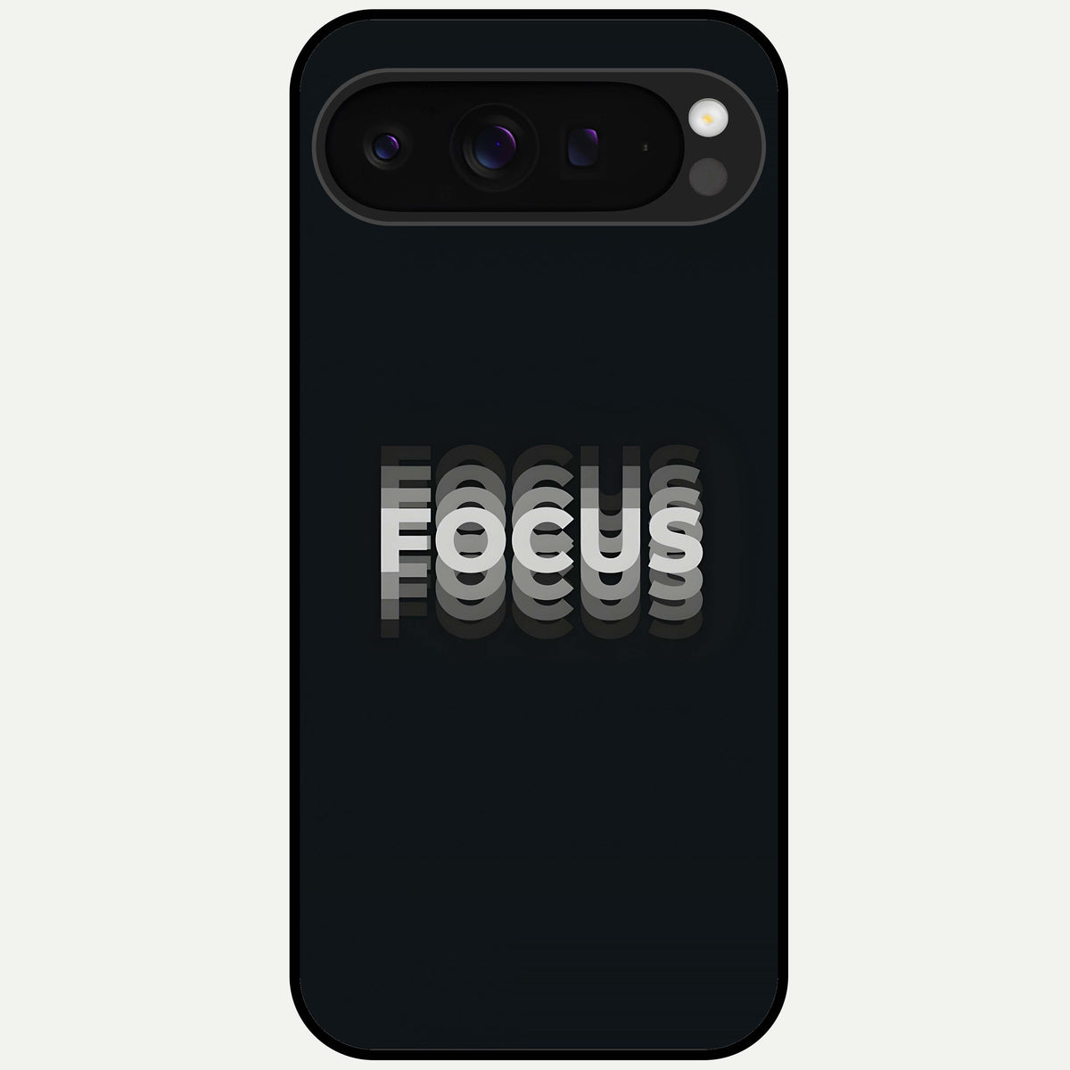 Mono Focus Vision Glass Case For Google Pixel 9 Pro XL back cover – full design glossy printed glass finish