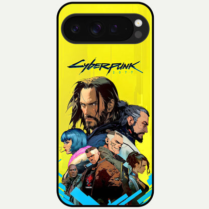  Neon Rebel Genesis Glass Case For Google Pixel 9 Pro XL back cover – full design glossy printed glass finish