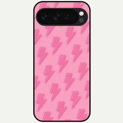  Pink Moo Magic Glass Case For Google Pixel 9 Pro XL back cover – full design glossy printed glass finish