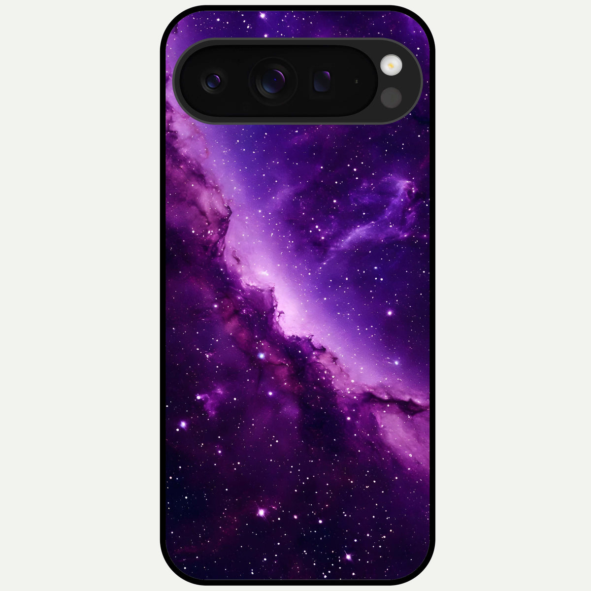  Purple Shade Sky Glass Case For Google Pixel 9 Pro XL back cover – full design glossy printed glass finish