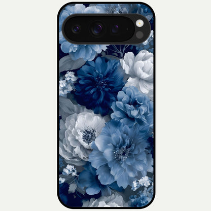  Royal Bloom Garden Glass Case For Google Pixel 9 Pro XL back cover – full design glossy printed glass finish
