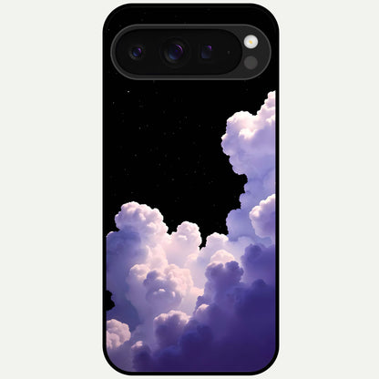  Starlit Night Whispers Glass Case For Google Pixel 9 Pro XL back cover – full design glossy printed glass finish