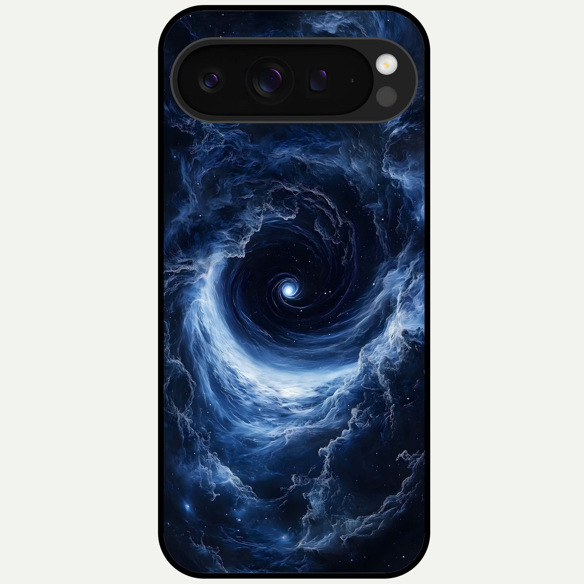  Stunning Galaxy Glass Case For Google Pixel 9 Pro XL back cover – full design glossy printed glass finish