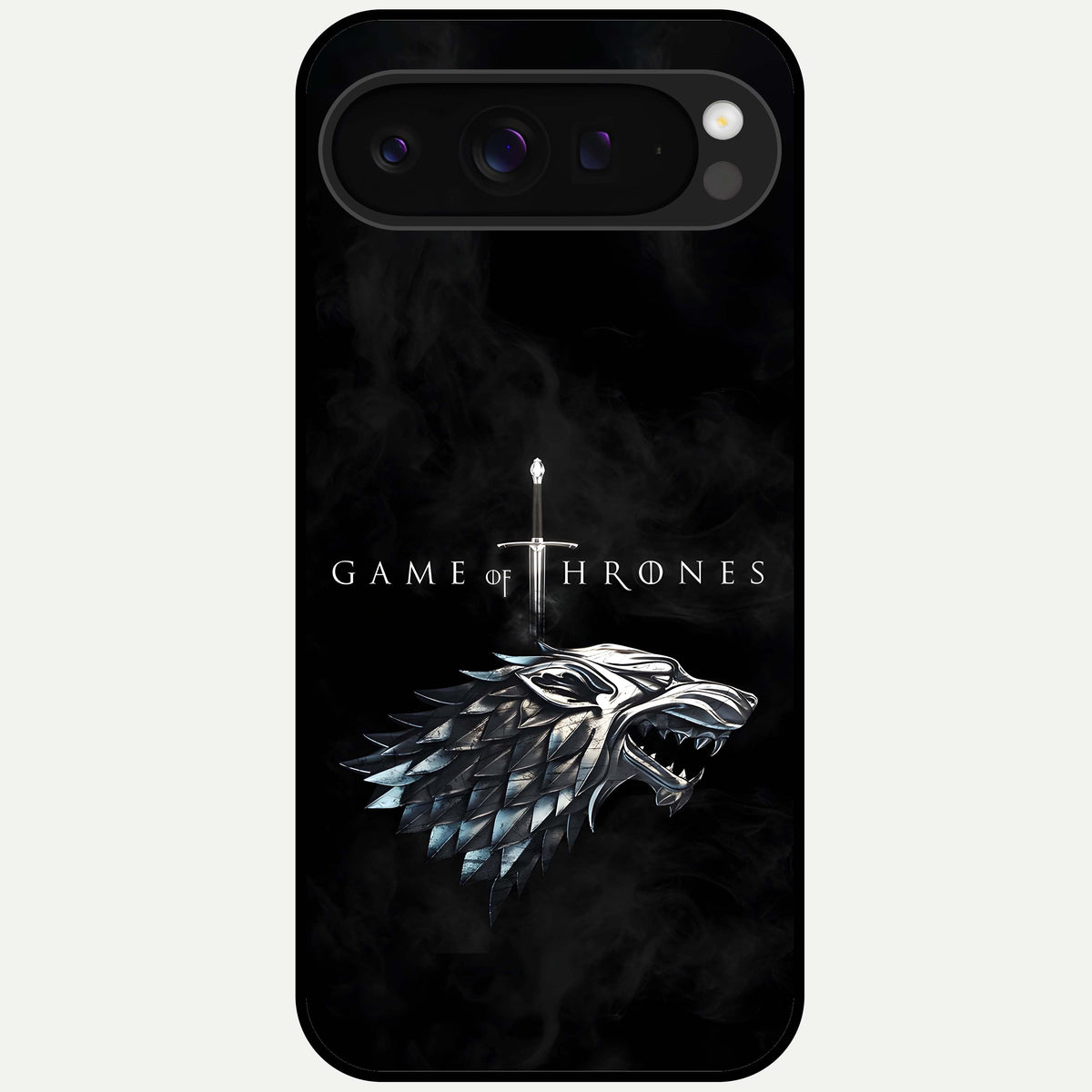  Throne Wolf Legacy Glass Case For Google Pixel 9 Pro XL back cover – full design glossy printed glass finish