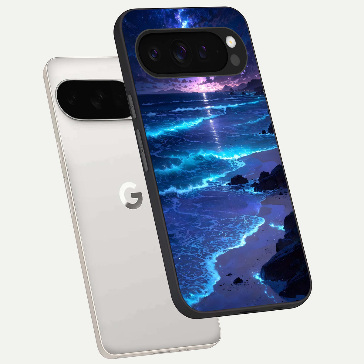  Classic Damn Look phone case For Google Pixel 9 Pro XL showing premium glass back cover with detailed artwork