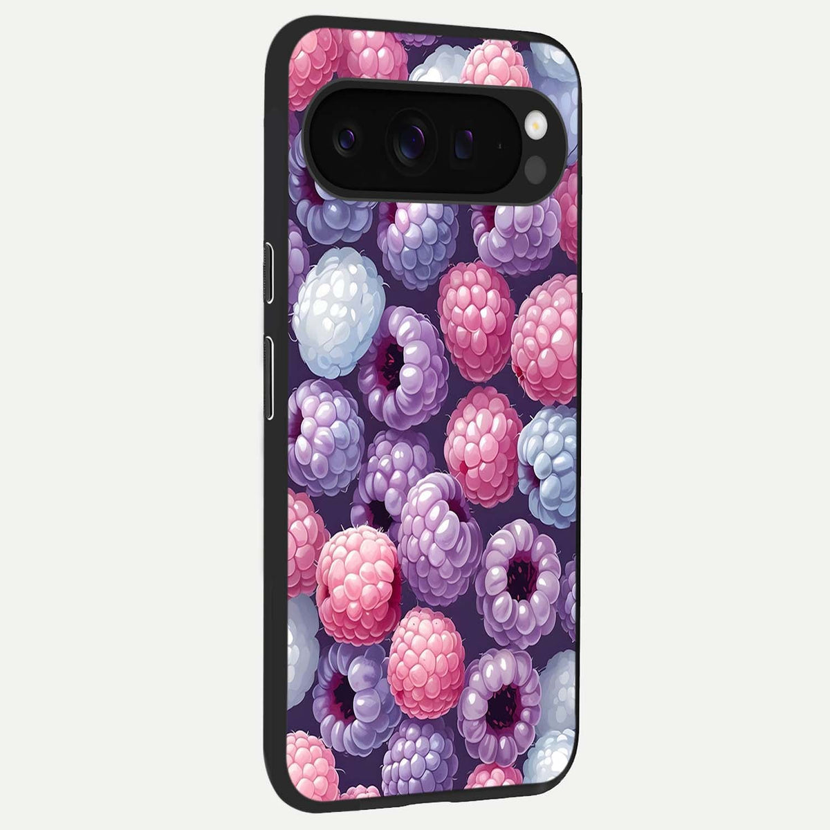  Berry Candy Pop back cover For Google Pixel 9 Pro XL slim fit glass case with vibrant aesthetic design