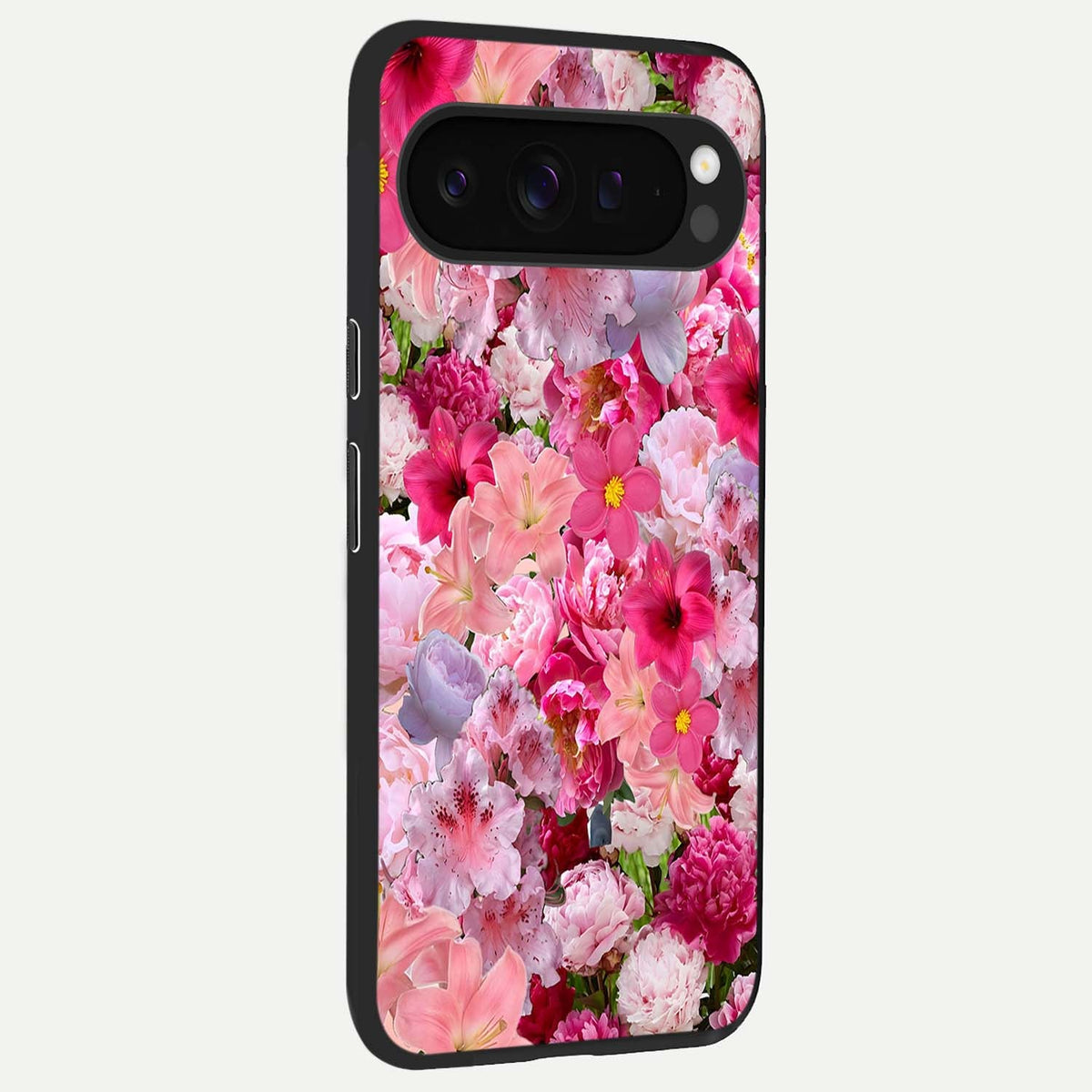  Bloom Crush Fantasy back cover For Google Pixel 9 Pro XL slim fit glass case with vibrant aesthetic design