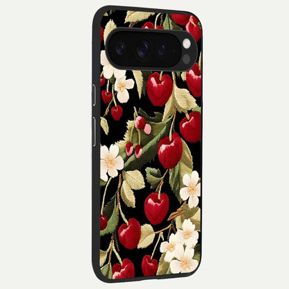 Blooming Spendor Bird back cover For Google Pixel 9 Pro XL slim fit glass case with vibrant aesthetic design