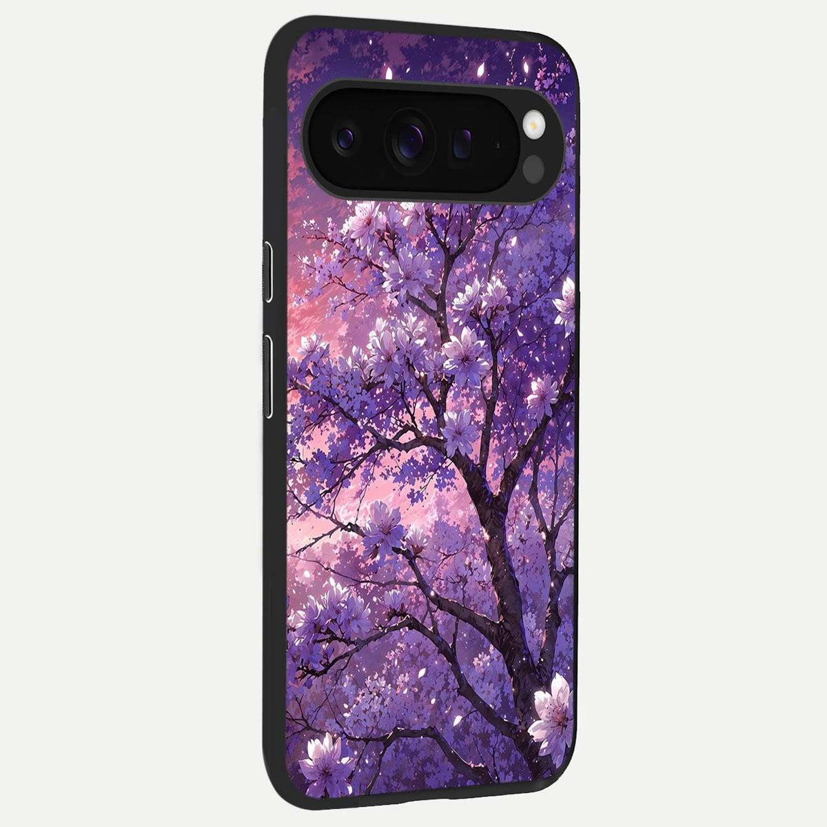  Blossom Tree back cover For Google Pixel 9 Pro XL slim fit glass case with vibrant aesthetic design