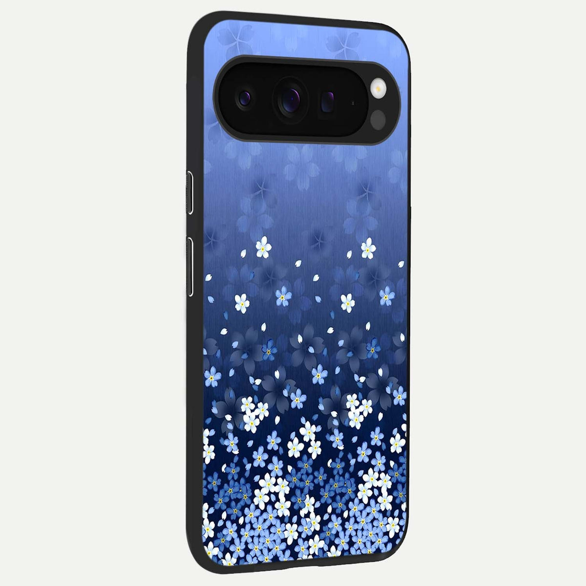  Blue Starry back cover For Google Pixel 9 Pro XL slim fit glass case with vibrant aesthetic design