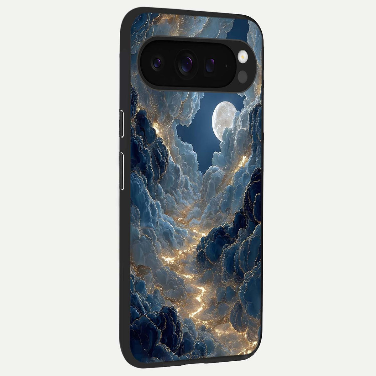  Celestial Cloud Road back cover For Google Pixel 9 Pro XL slim fit glass case with vibrant aesthetic design