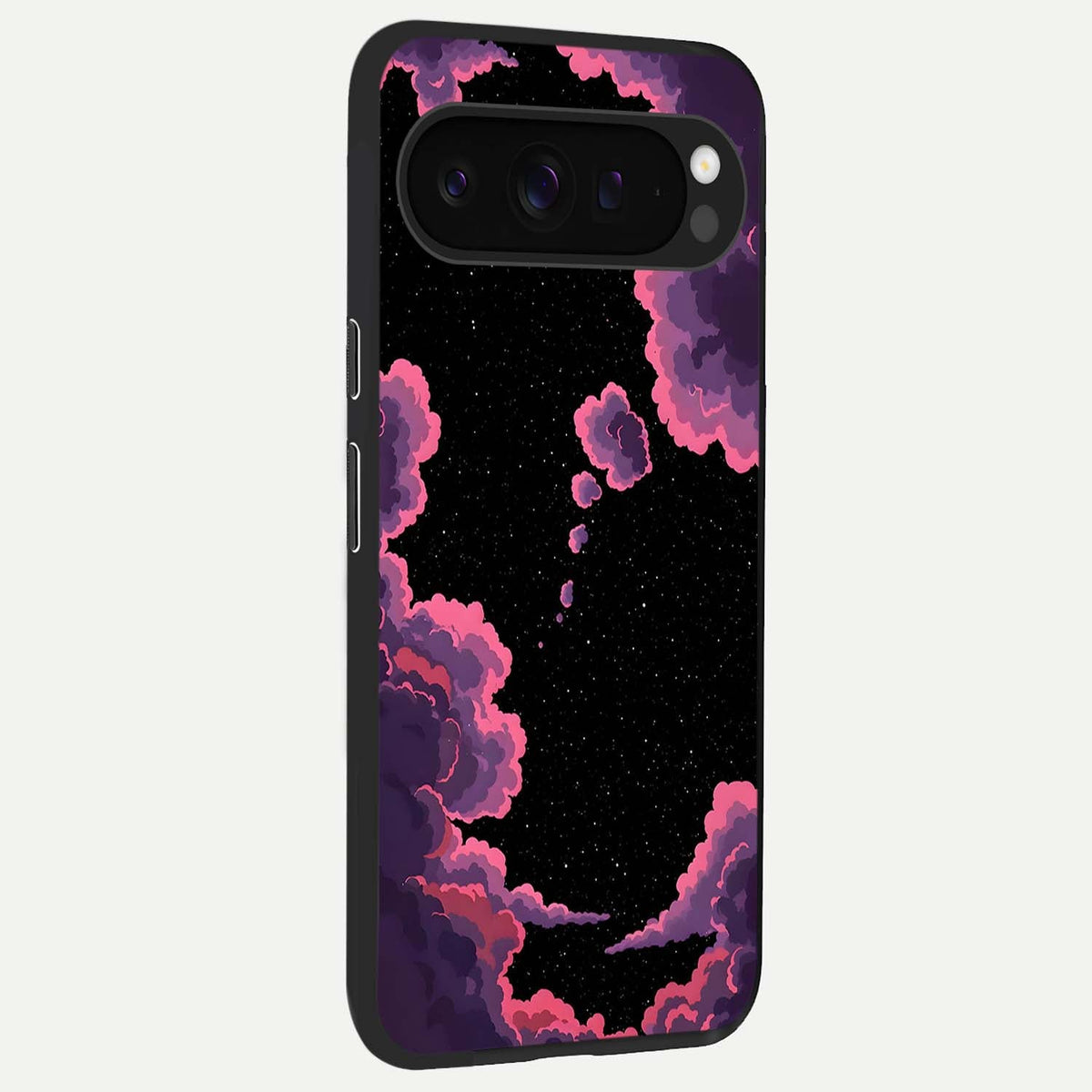  Cosmic Cloud Journey back cover For Google Pixel 9 Pro XL slim fit glass case with vibrant aesthetic design