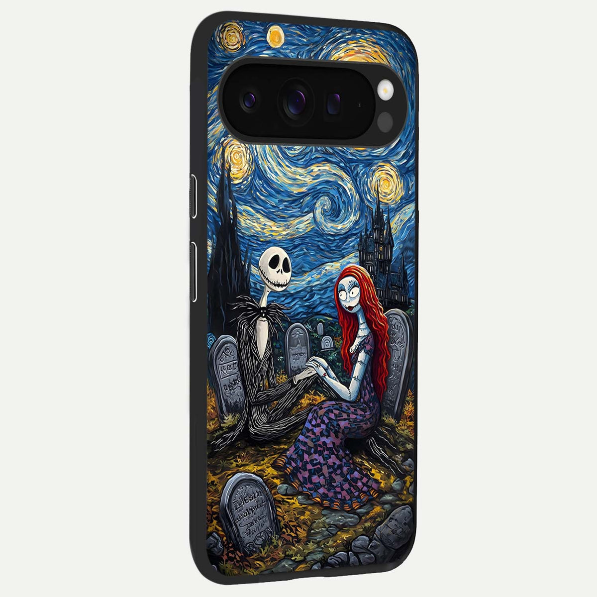  Eternal Night Love back cover For Google Pixel 9 Pro XL slim fit glass case with vibrant aesthetic design