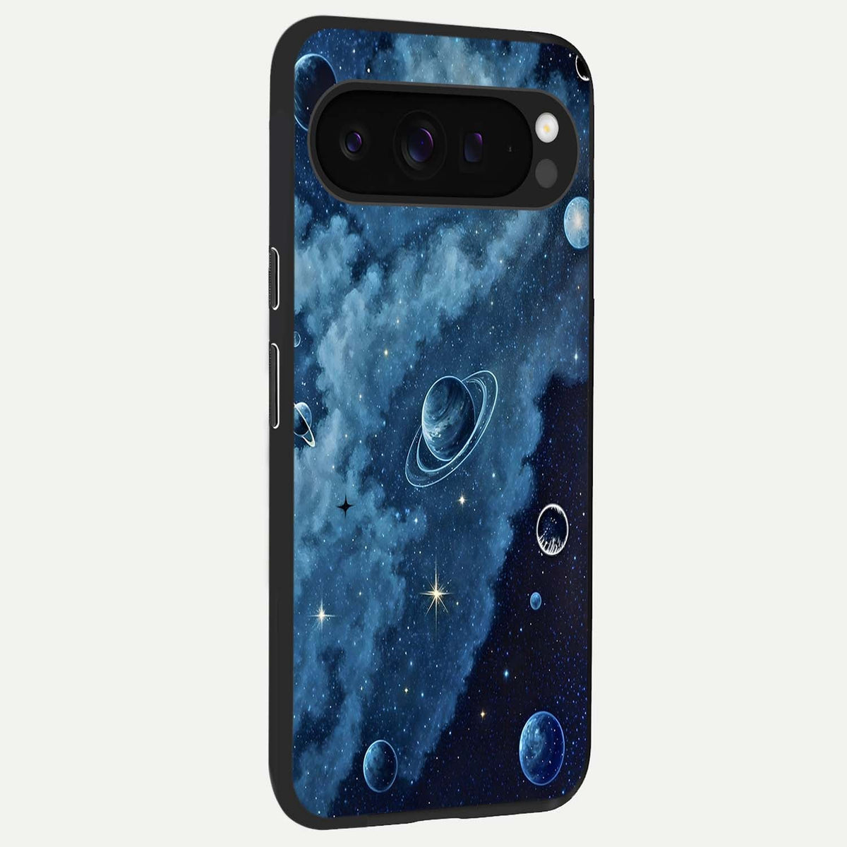  Galaxy Dream Space back cover For Google Pixel 9 Pro XL slim fit glass case with vibrant aesthetic design