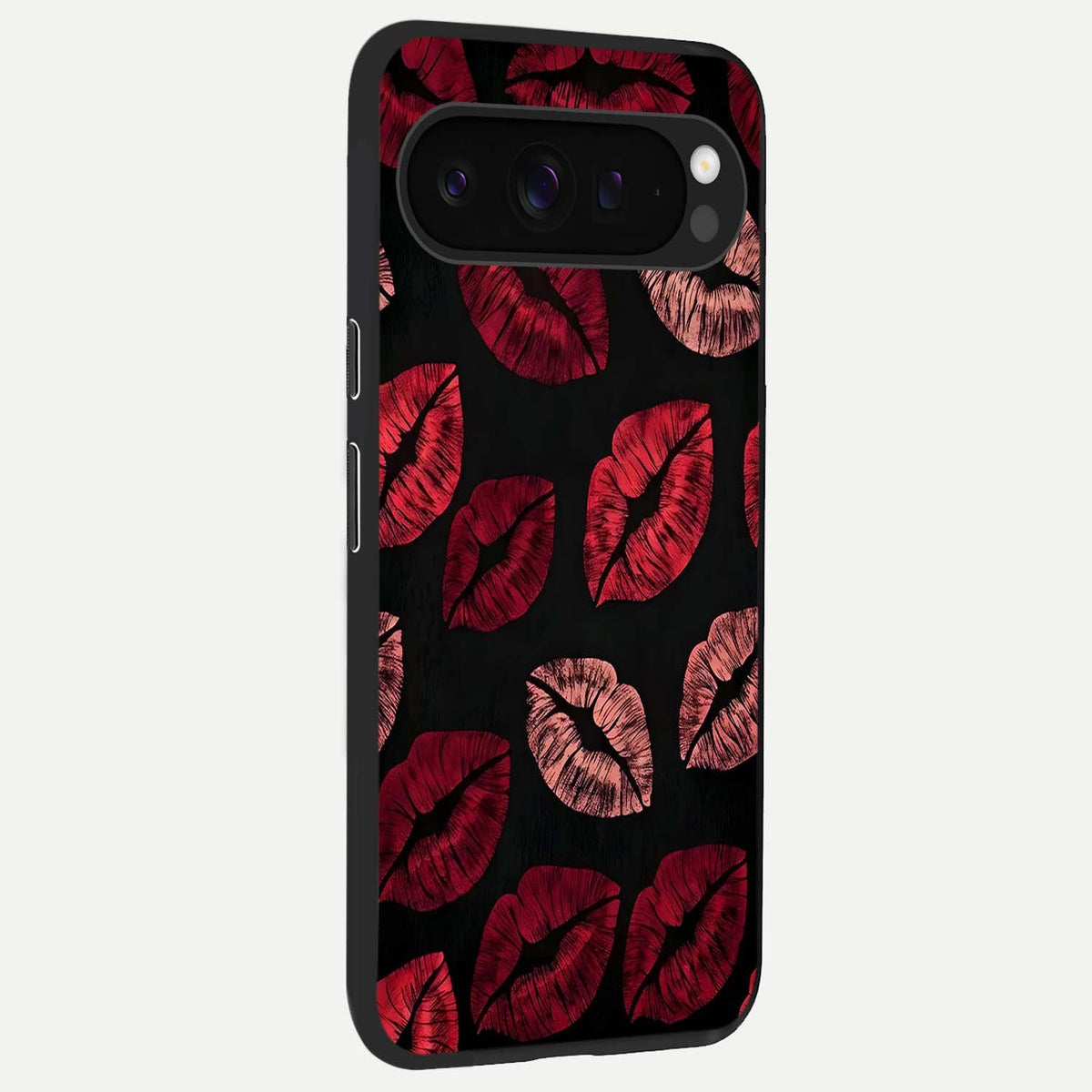  Midnight Kiss Love back cover For Google Pixel 9 Pro XL slim fit glass case with vibrant aesthetic design