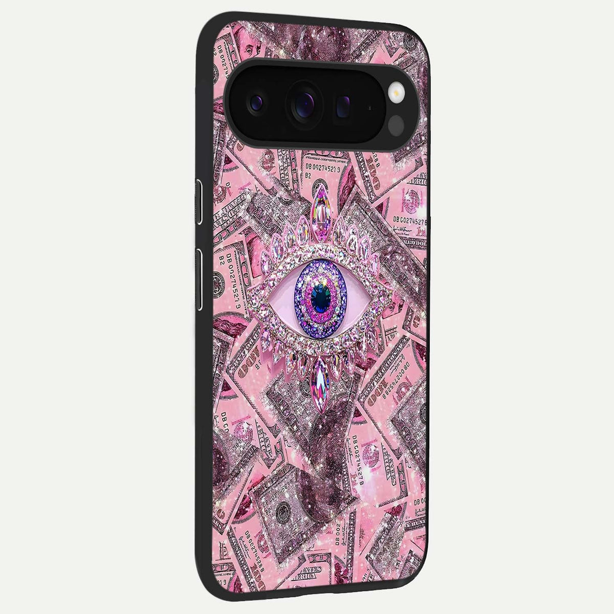  Money Eye Luxe back cover For Google Pixel 9 Pro XL slim fit glass case with vibrant aesthetic design