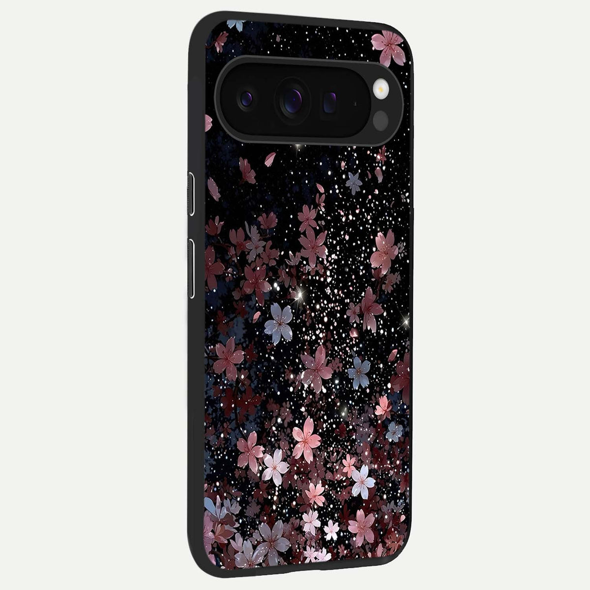  Starlit Flower Dreams back cover For Google Pixel 9 Pro XL slim fit glass case with vibrant aesthetic design