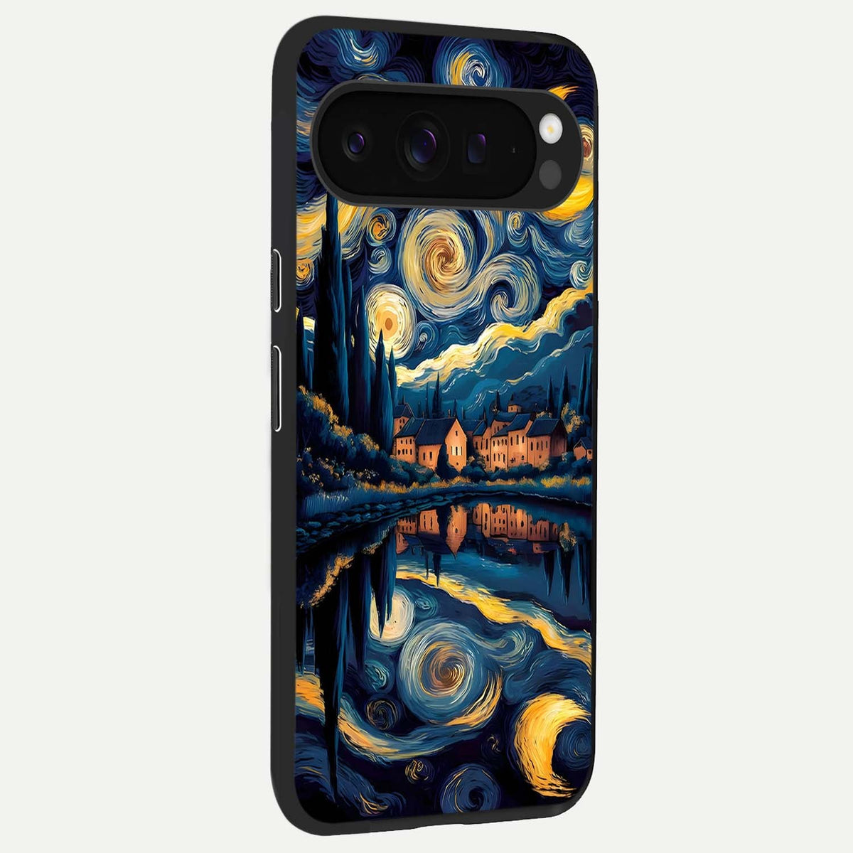  Starry Sky Serenity back cover For Google Pixel 9 Pro XL slim fit glass case with vibrant aesthetic design