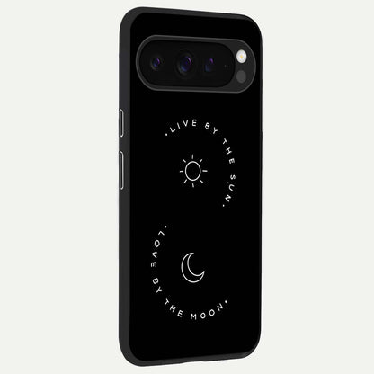  Sunflower Cat Art back cover For Google Pixel 9 Pro XL slim fit glass case with vibrant aesthetic design