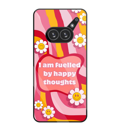 Happy Thoughts Glass Case For Nothing Phone 2A