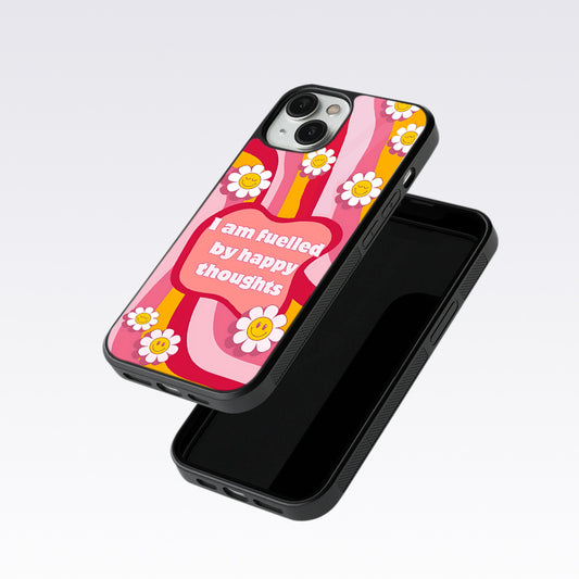 Happy Thoughts Glass Case For OnePlus 12R