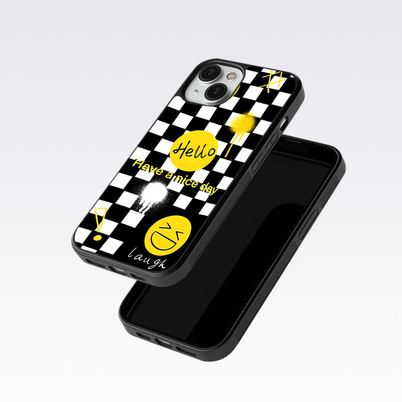 Have A Nice Day Glass Case For Nothing Phone 1