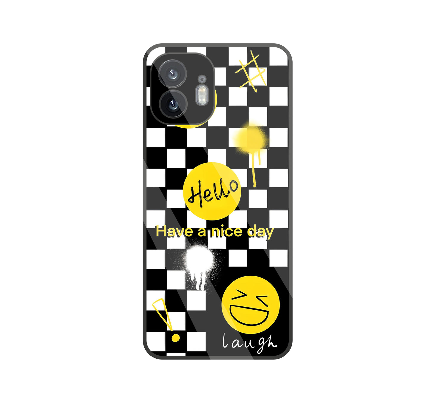 Have A Nice Day Glass Case For Nothing Nothing Phone 2