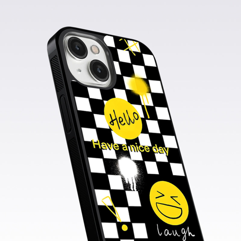 Have A Nice Day Glass Case For Nothing Phone 2A