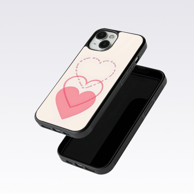 Heart Glass Case For Nothing Phone 1