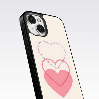 Heart Glass Case For Nothing Phone 2A