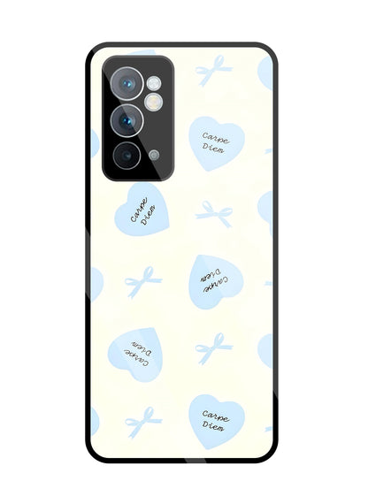 Heart Carpe Diem Glass Case For OnePlus 9RT