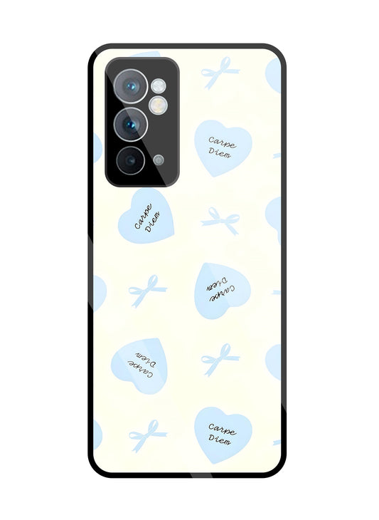 Heart Carpe Diem Glass Case For OnePlus 9RT