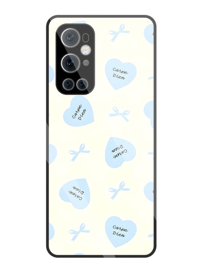 Heart Carpe Diem Glass Case For OnePlus 9 Pro