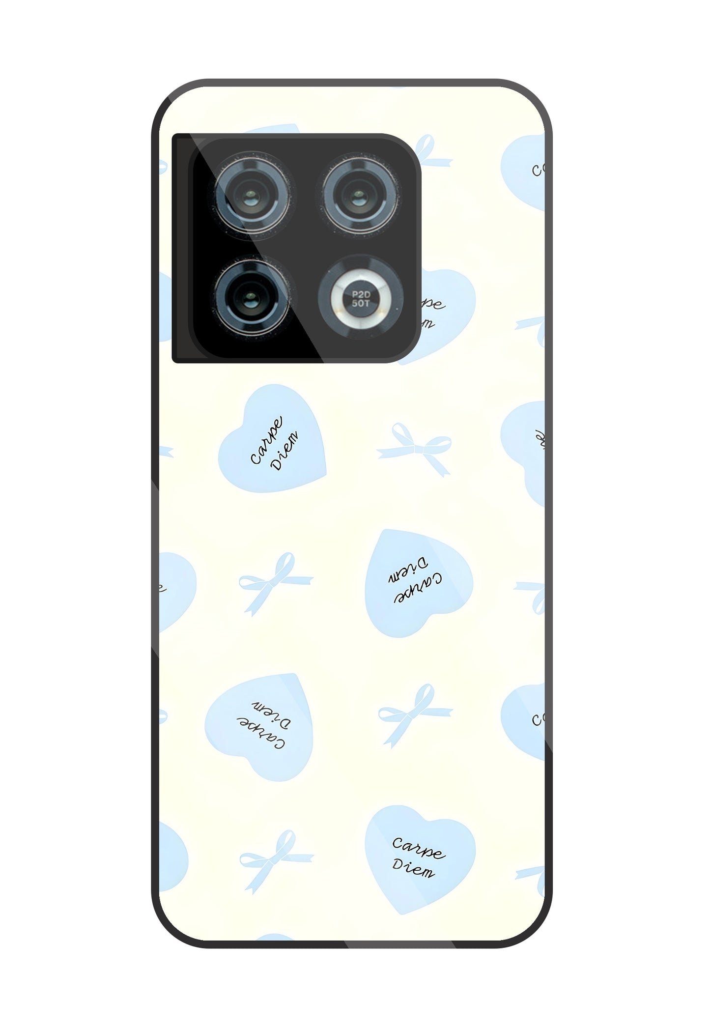 Heart Carpe Diem Glass Case For OnePlus 10 Pro