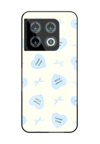 Heart Carpe Diem Glass Case For OnePlus 10 Pro