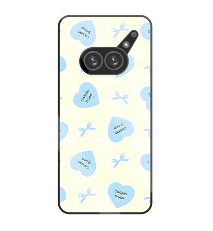 Heart Carpe Diem Glass Case For Nothing Phone 2A