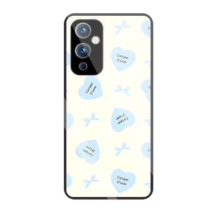 Heart Carpe Diem Glass Case For OnePlus 9