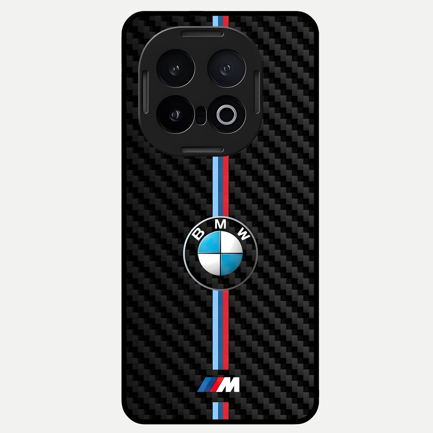  BMW Pattern Glass Case for iQOO 13 back cover – full design glossy printed glass finish