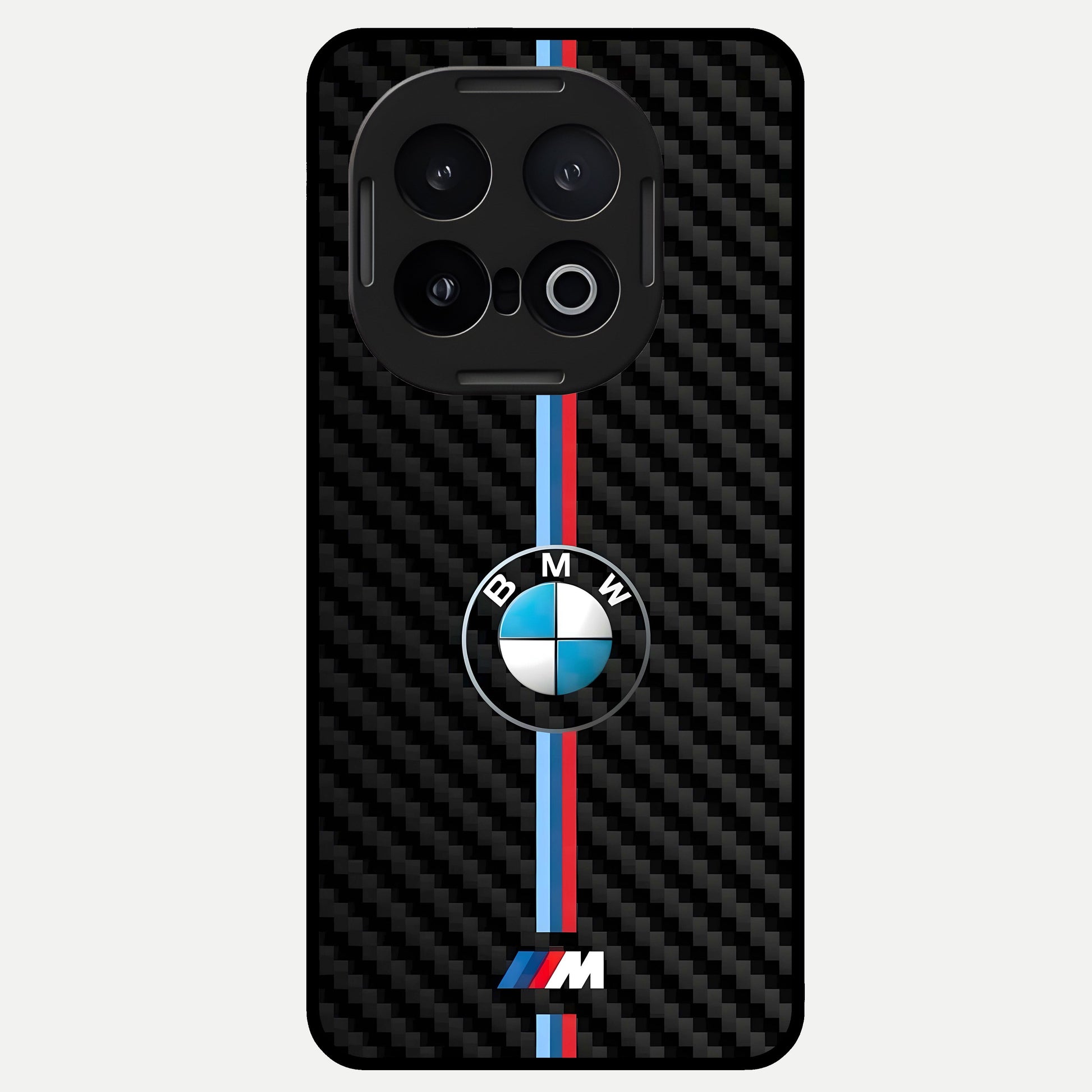  BMW Pattern Glass Case for iQOO 13 back cover – full design glossy printed glass finish