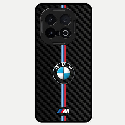  BMW Pattern Glass Case for iQOO 13 back cover – full design glossy printed glass finish