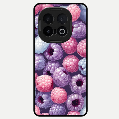  Berry Candy Pop Glass Case for iQOO 13 back cover – full design glossy printed glass finish