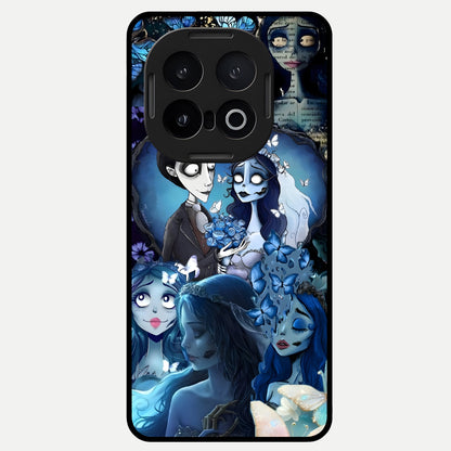  Butterfly Ghost Soul Glass Case for iQOO 13 back cover – full design glossy printed glass finish