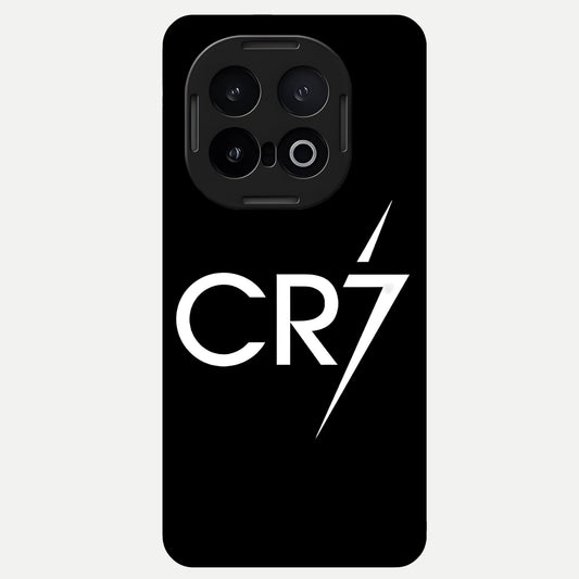  CR7 Elite Strike Glass Case for iQOO 13 back cover – full design glossy printed glass finish