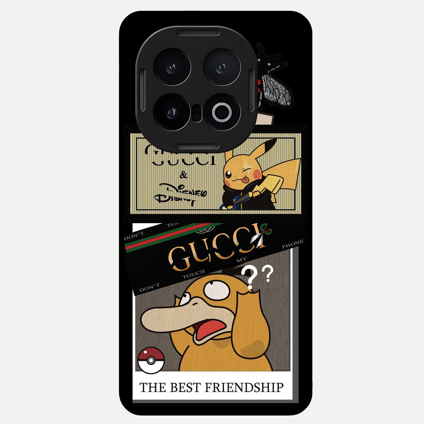  Cartoon Brand Play Mashup Glass Case for iQOO 13 back cover – full design glossy printed glass finish