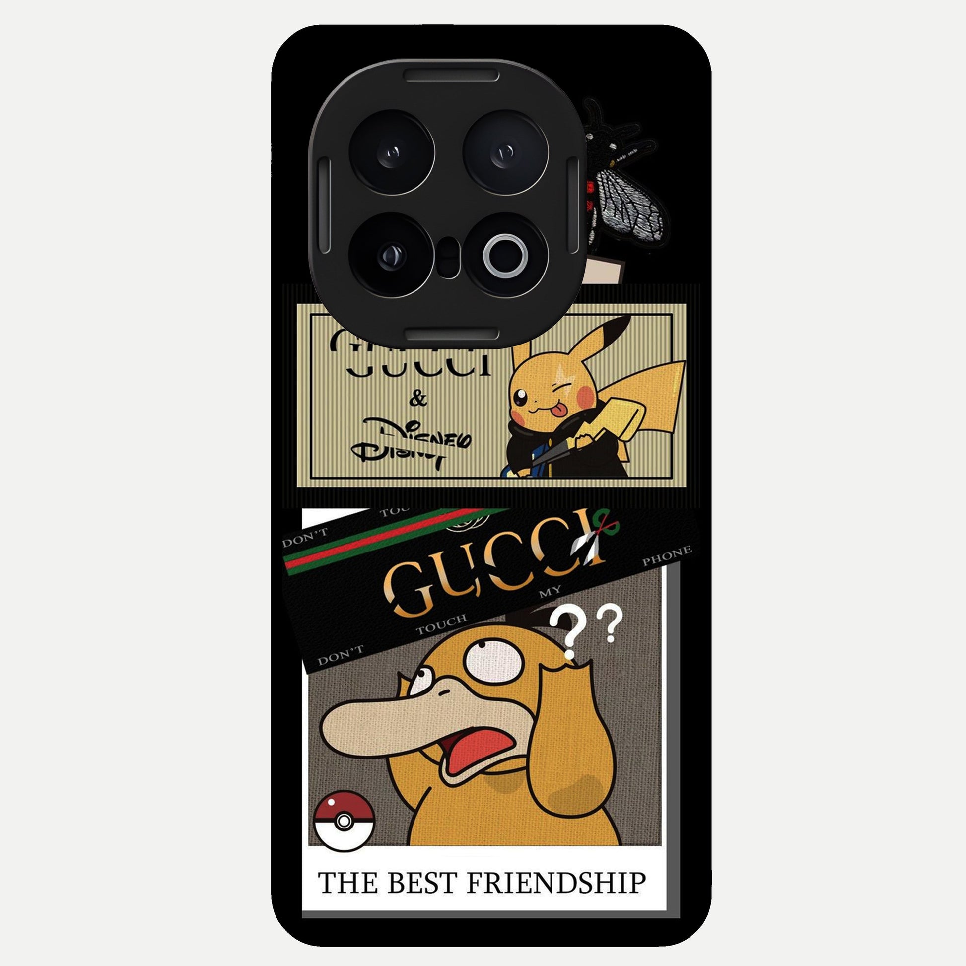  Cartoon Brand Play Mashup Glass Case for iQOO 13 back cover – full design glossy printed glass finish
