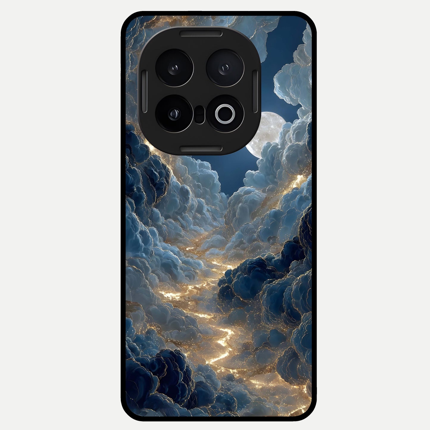  Celestial Cloud Road Glass Case for iQOO 13 back cover – full design glossy printed glass finish