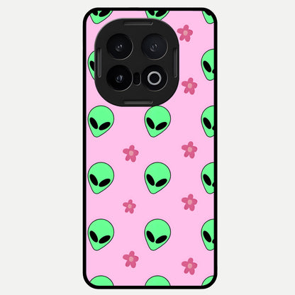  Cosmic Cute Crush Glass Case for iQOO 13 back cover – full design glossy printed glass finish