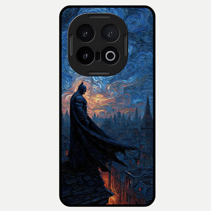  Dark Knight Dusk Glass Case for iQOO 13 back cover – full design glossy printed glass finish